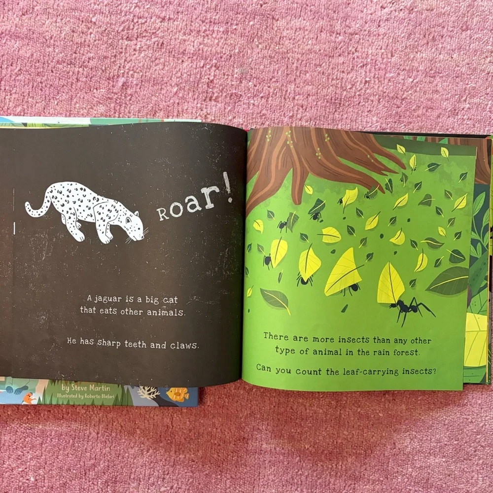 Usborne Kane Miller I Like Animals Jobs & Secrets of the Rain Forest